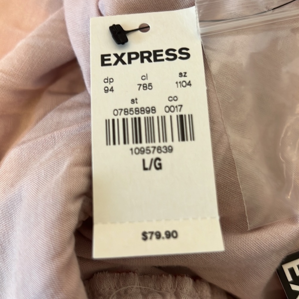 Express halter layered dress.  Floral.  Size L - Picture 3 of 11